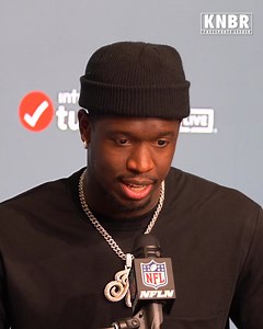 29K views · 1K reactions | "It's a moment a lot of athletes I know dream of, just being in this moment. Tie ballgame, you can make that game-changing play. And for me, that's something I was thinking about all week. I know I can make that play. And when the play came up, I ain't make it." -Jaquiski Tartt (MarinHealth) | KNBR | Facebook