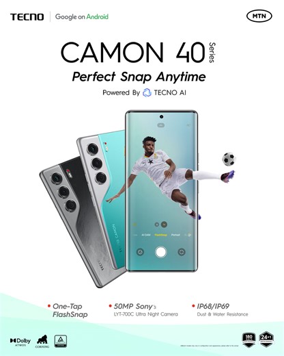 INTRODUCING TECNO CAMON 40 SERIES