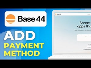 How To Add Payment Method On Base44