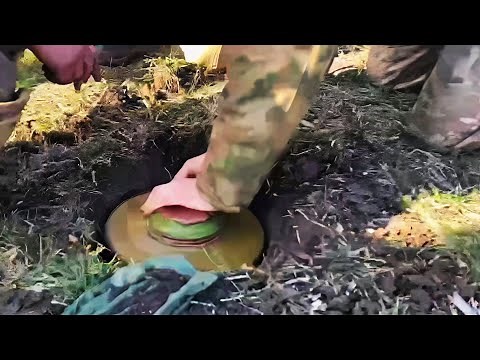 Military tactics: A video with real footage of landmine placement training in Ukraine in 2023
