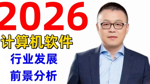 2026计算机软件各细分行业发展前景分析