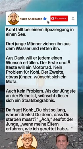 Kohl im See gerettet! 😂🌊 #witze #lachen #kohl #geschichte #humor #anecdotas #shortsdeutsch #jokes