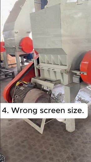 Why Plastic Crushers Get Jammed ? Explained Blade, Motor, Screen Issues #shredder #plasticrecycling