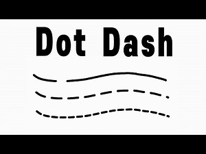 Very Basic of Dot Dash Modifier (Grease Pencil, Blender)