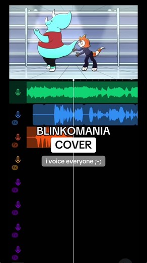 lowk my fav cover so far | SONG AND ANIMATION CREDIT: @Charlie Nightingale #blinkomania #indieanimation #songcover #bandlab #fyp