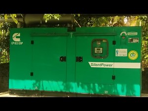 Cummins diesel generator oil change part 3