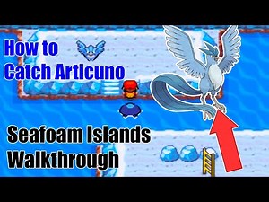 Pokemon FireRed Walkthrough [HD] Part 40 - SEAFOAM ISLANDS - HOW TO CATCH ARTICUNO