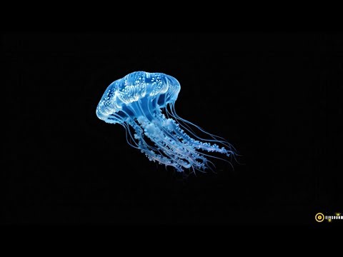 Chill with Glowing Animal Holograms in 3D and Relaxing Music