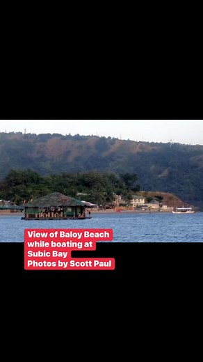View of Baloy Beach while boating at Subic Bay Photos by Scott Paul | TAGA GAPO KA BA? Olongapo and Subic Bay Memories | Facebook