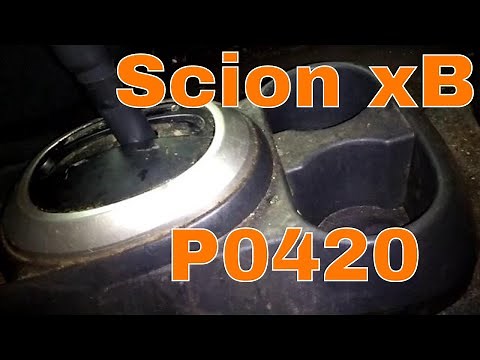 Scion xB rear 02 sensor plug location: P0420 fixed!