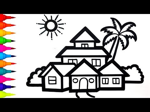 How to Draw a Large 3D House 🏠 | Professional Architectural Drawing