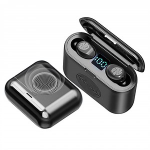 [Hot Item] F9-S Tws Mini 5.0 Wireless Earbuds with Speaker Bluetooth Earphone
