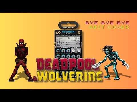 Deadpool Bye Bye Bye 8bit cover *NSYNC | Pocket Operator Po-128 | Deadpool & Wolverine