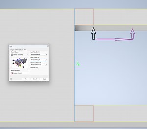 Inventor 2024 - How To Increase the Radius Of A Bend?