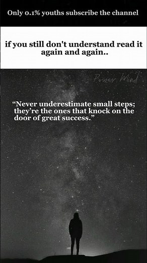 Small Steps Lead to Great Success | Powerful Motivational Quote
