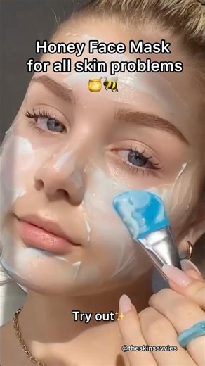 2 Ingredient DIY Face Masks😱✨Get Glowing Skin in MINUTES!💖 #SkincareHacks #glowuptips #skincare