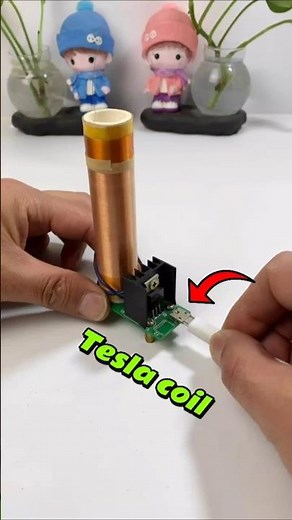 Mini tesla coil china new launched 2025 | science project | #viralvideo