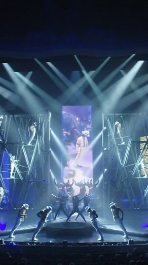 1.7M views · 40K reactions | Las Vegas Review magazine on Michael Jackson ONE by Cirque du Soleil: “Dancers re-create Jackson’s moves, including the moonwalk and the anti-gravity lean from the ‘Smooth Criminal’ video. Zombies take to trampolines during ‘Thriller,’ and dancers move in electric light outlines in the pitch dark during ‘Billie Jean.’” Get tickets now: cirk.me/3IwDevM | Michael Jackson | Facebook