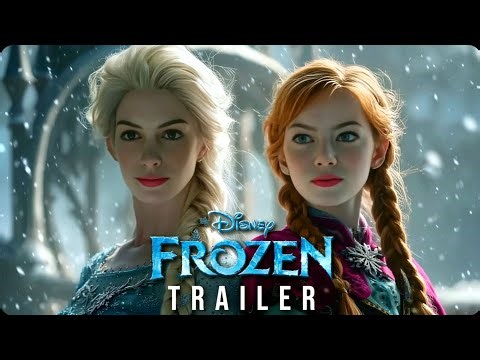 Frozen Live Action (2026) - Official Trailer! Anne Hathaway & Emma Stone?!