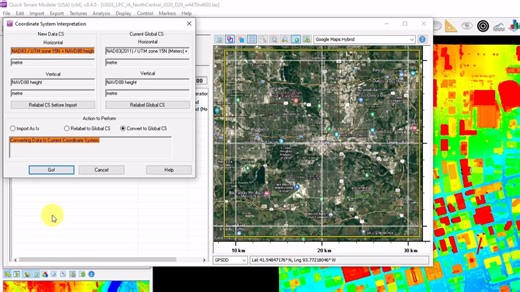 Quick Terrain Modeler v8.4  Getting Started (2 of 10)： Loading 3D Data & User P