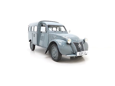 A Rare and Magnifique 1958 Citroen 2CV AZU Fourgonnette - SOLD!