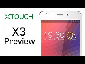 XTOUCH Smartphone X3 Preview | Smart Gesture Control
