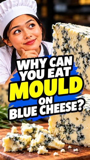 Why Can You Eat Mouldy Blue Cheese?