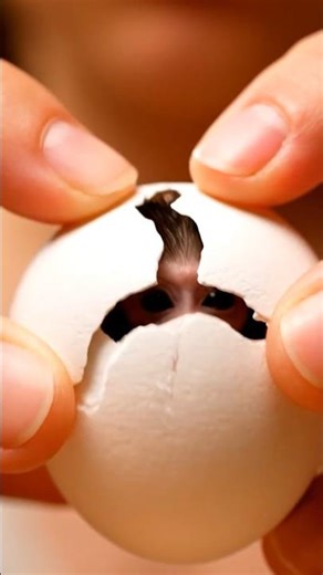 Animal Baby born from an egg. An a..? #asmr #asmrsounds #asmrvideo