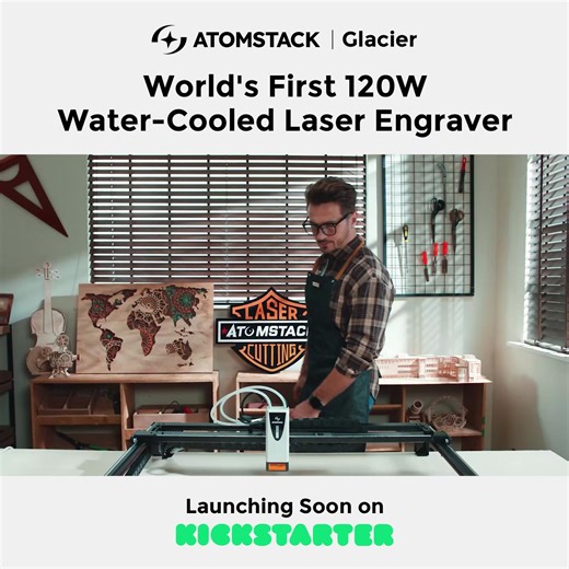 Meet the world’s first water-cooled laser engraver, equipped with a powerful 120W diode laser. Whether you’re running long production batches or detailed creative work, expect consistent, reliable results every time. ✅World's First 120W Water-Cooled Diode Laser ✅24/7 Stable Operation with Zero Power Decay ✅5X Longer Lifespan Than Air-Cooled Lasers ✅2nd-Gen COS Laser with 30% Finer Cutting Precision ✅Extra-Large Working Area: 800 x 800 mm ✅Smart Offline Control with One-Touch Autofocus & Precise 