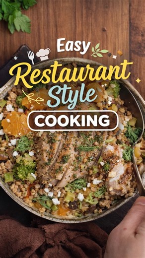 Cook along and discover how easy restaurant style meals really are