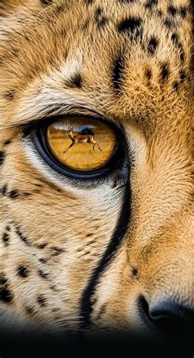 Decoding the Cheetah's Deadly Sprint! #wildlife #viral #naturefacts