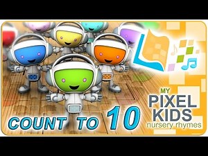 10 Little Robots Learning to Count Nursery Rhymes