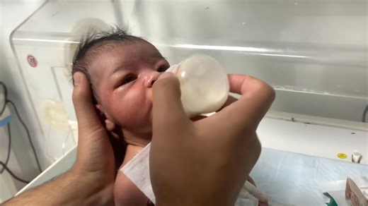 Cute baby not feeding properly but trying hard 👨_🍼💖 #baby #viralchallenge #nicucare #cutebabyshorts #cutebabies | Gautam Ashish