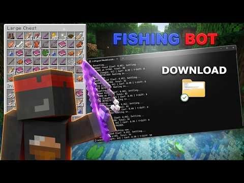Minecraft Auto-Fisher | Java & Bedrock (No Mods Required)