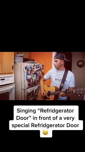 Luke Combs Refrigerator Door Song Tribute