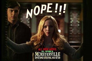 You can run, but you can’t hide from Dove Cameron. #Monsterville | R.L. Stine's Monsterville