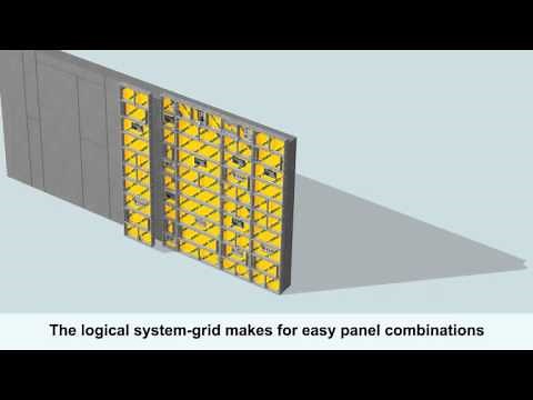 Framed formwork Frami Xlife - System grid [EN]