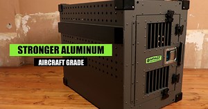 217 reactions · 55 shares | The high anxiety crate, the only crate that comes with a 2-year dog damage protection warranty on the crate for your best friend! | Impact Dog Crates | Facebook