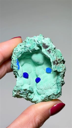 Blue Balls 🔵 Azurite on Malachite | Rocks for the Spirit