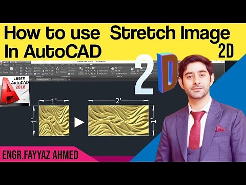 How to Stretch Picture in AutoCAD | How to Stretch Image in AutoCAD | Image Stretch |Picture Stretch