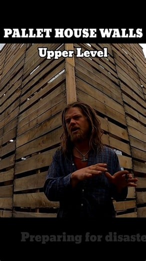 36K views · 611 reactions | Pallet House Build: Joining together...