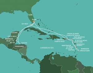 Caribbean Intensive Cruise: Sint Maarten, Barbados & Cozumel - Azamara (22 Night Roundtrip cruise from Miami)