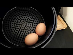 Jajka we frytkownicy beztłuszczowej