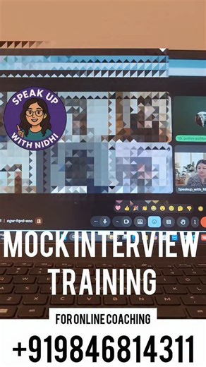 Speakup_with_Nidhi | Interview Coach on Instagram: "" WEEKLY 3 DAY INTERVIEW CLASS " 👩‍🏫🔥 👉ON EVERY (WED ,THURS,FRIDAY ) Upgrade Your Skills. Transform Your Future.💪👩‍🏫👇 ENROLL TO +919846814311 TO BOOK YOUR SEATS 📅 Class Days: Wednesday | Thursday | Friday ⏰ Batch Timings: • 10:30 AM – 11:30 AM • 11:30 AM – 12:30 PM • 9:00 PM – 10:00 PM (Evening Batch) 📞 For Enrollment & Details: +91 98468 14311 ✅️👩‍🏫My 3-Day Live Mock Interview Training Includes: 👉Live mock interview practice sessi