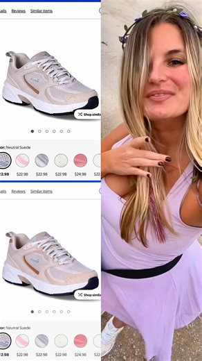 These $22 Walmart sneakers were perfect for our camping weekend! Genuine leather and super comfy — even with the rain and mud, my feet stayed warm and dry 👟☔️ #WalmartFinds #ComfyShoes | Tabbatha Lynn Jackson