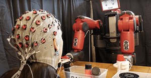 You can control this robot with your mind