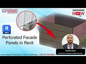 How to Create Perforated Façade Panels in Revit