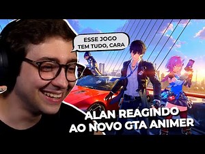 Alan REAGINDO ao trailer de ANANTA (GTA ANIMER)
