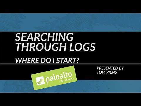 Tutorial: Searching Through Logs: Where Do I Start?
