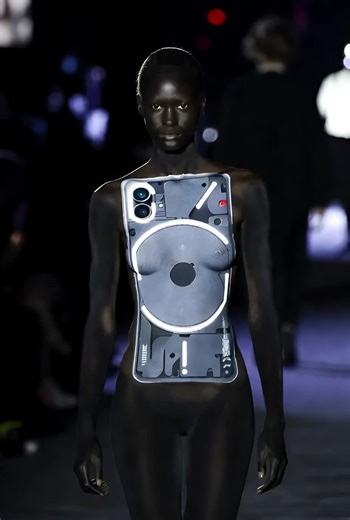 Nothing Phone Body Art Showcase on the Runway